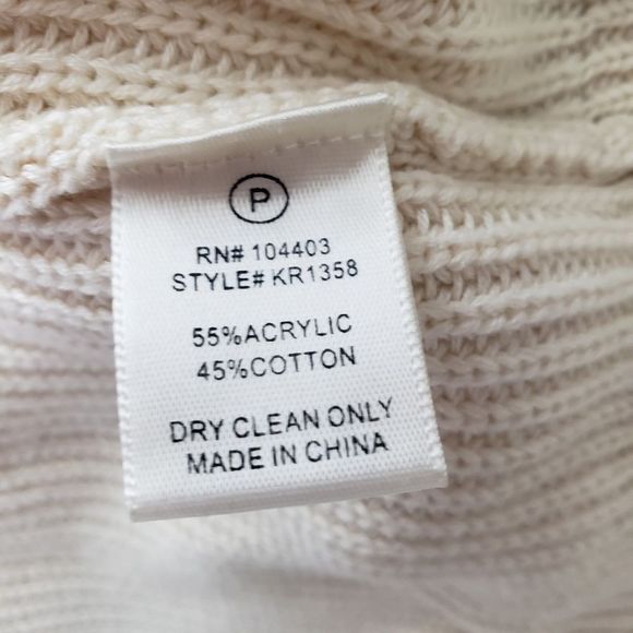 J.O.A. White Lace-Up Sweater - Picture 6 of 6